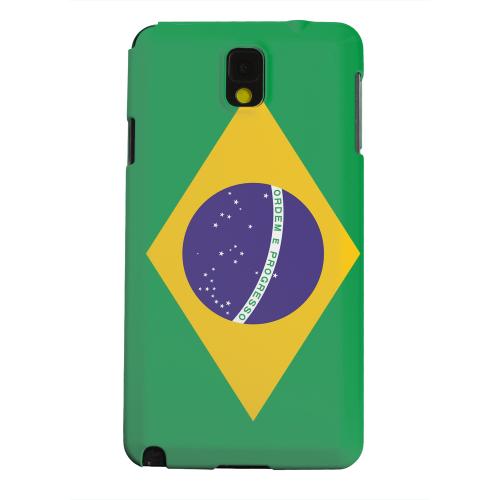 Geeks Designer Line (GDL) Samsung Galaxy Note 3 Matte Hard Back Cover - Brazil Geeks Designer Line (GDL) Samsung Galaxy Note 3 Matte Hard Back Cover - Brazil