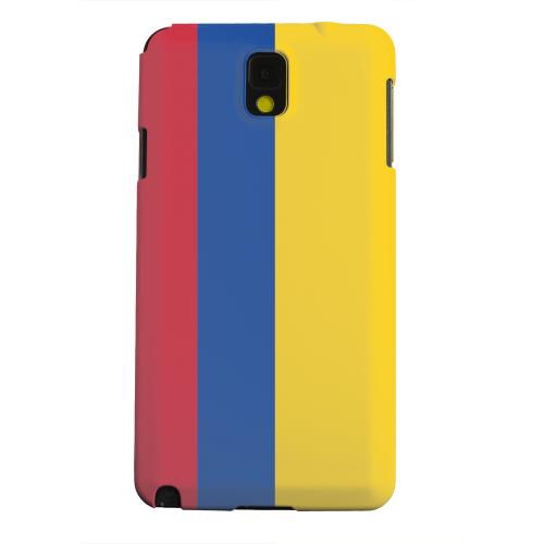 Geeks Designer Line (GDL) Samsung Galaxy Note 3 Matte Hard Back Cover - Colombia Geeks Designer Line (GDL) Samsung Galaxy Note 3 Matte Hard Back Cover - Colombia