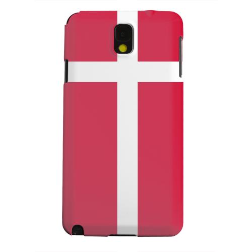 Geeks Designer Line (GDL) Samsung Galaxy Note 3 Matte Hard Back Cover - Denmark Geeks Designer Line (GDL) Samsung Galaxy Note 3 Matte Hard Back Cover - Denmark
