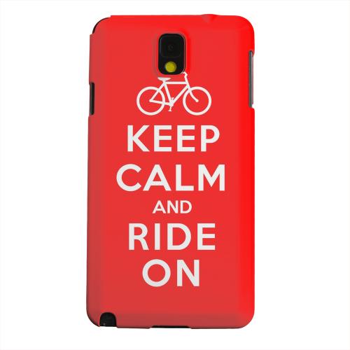Geeks Designer Line (GDL) Samsung Galaxy Note 3 Matte Hard Back Cover - Red Ride On Geeks Designer Line (GDL) Samsung Galaxy Note 3 Matte Hard Back Cover - Red Ride On