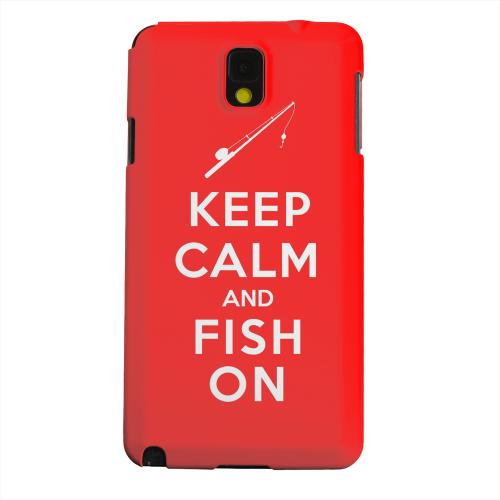 Geeks Designer Line (GDL) Samsung Galaxy Note 3 Matte Hard Back Cover - Red Fish On Geeks Designer Line (GDL) Samsung Galaxy Note 3 Matte Hard Back Cover - Red Fish On