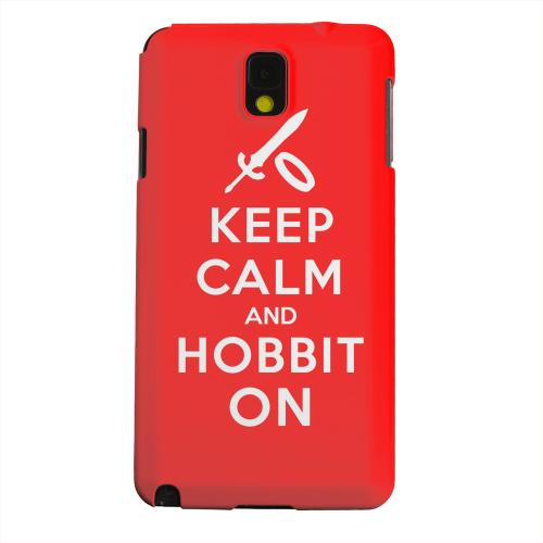 Geeks Designer Line (GDL) Samsung Galaxy Note 3 Matte Hard Back Cover - Red Hobbit On Geeks Designer Line (GDL) Samsung Galaxy Note 3 Matte Hard Back Cover - Red Hobbit On