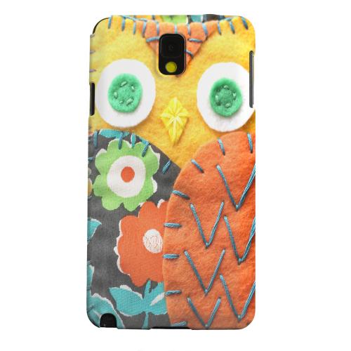 Geeks Designer Line (GDL) Samsung Galaxy Note 3 Matte Hard Back Cover - Yellow/ Orange Owl Geeks Designer Line (GDL) Samsung Galaxy Note 3 Matte Hard Back Cover - Yellow/ Orange Owl