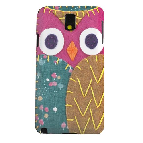 Geeks Designer Line (GDL) Samsung Galaxy Note 3 Matte Hard Back Cover - Hot Pink/ Brown Owl Geeks Designer Line (GDL) Samsung Galaxy Note 3 Matte Hard Back Cover - Hot Pink/ Brown Owl