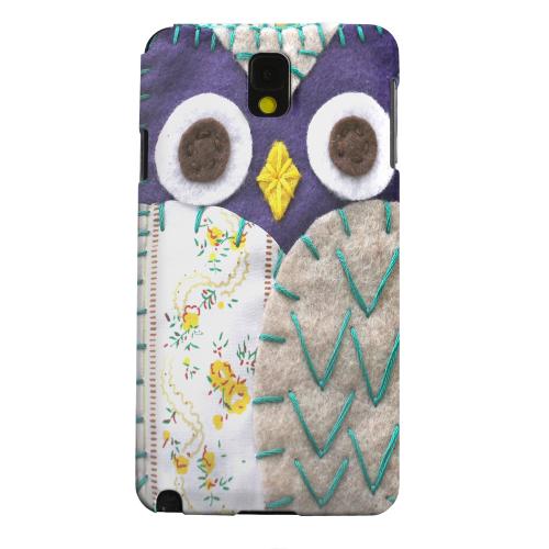 Geeks Designer Line (GDL) Samsung Galaxy Note 3 Matte Hard Back Cover - Blue/ Gray Owl Geeks Designer Line (GDL) Samsung Galaxy Note 3 Matte Hard Back Cover - Blue/ Gray Owl