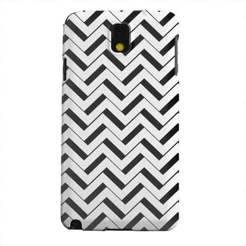 Geeks Designer Line (GDL) Samsung Galaxy Note 3 Matte Hard Back Cover - Black/ White 3D Geeks Designer Line (GDL) Samsung Galaxy Note 3 Matte Hard Back Cover - Black/ White 3D