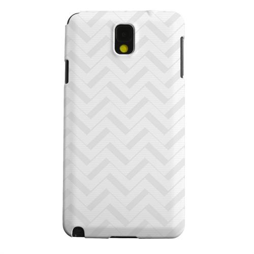 Geeks Designer Line (GDL) Samsung Galaxy Note 3 Matte Hard Back Cover - Light Gray/ White 3D Geeks Designer Line (GDL) Samsung Galaxy Note 3 Matte Hard Back Cover - Light Gray/ White 3D