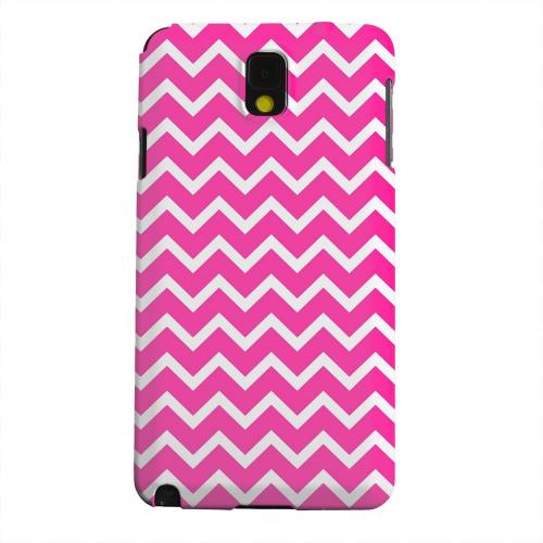 Geeks Designer Line (GDL) Samsung Galaxy Note 3 Matte Hard Back Cover - White on Hot Pink Geeks Designer Line (GDL) Samsung Galaxy Note 3 Matte Hard Back Cover - White on Hot Pink