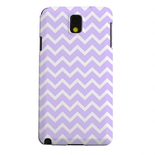 Geeks Designer Line (GDL) Samsung Galaxy Note 3 Matte Hard Back Cover - White on Light Purple Geeks Designer Line (GDL) Samsung Galaxy Note 3 Matte Hard Back Cover - White on Light Purple