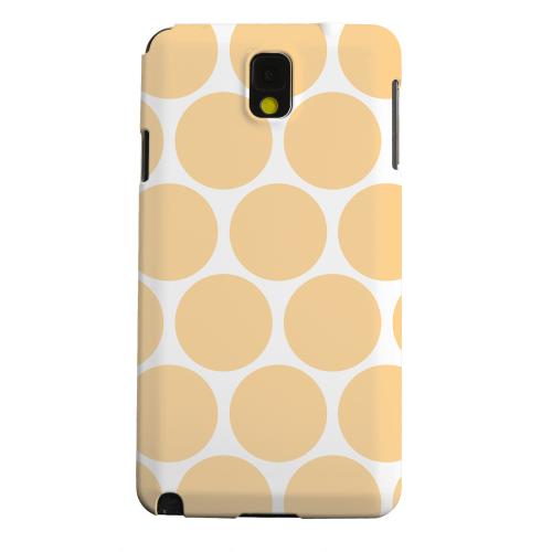 Geeks Designer Line (GDL) Samsung Galaxy Note 3 Matte Hard Back Cover - Big & Orange