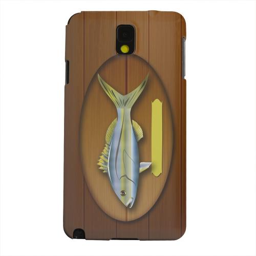 Geeks Designer Line (GDL) Samsung Galaxy Note 3 Matte Hard Back Cover - Fish Trophy