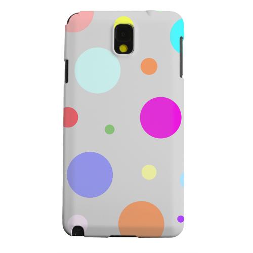 Geeks Designer Line (GDL) Samsung Galaxy Note 3 Matte Hard Back Cover - Random & Rainbow on Gray Geeks Designer Line (GDL) Samsung Galaxy Note 3 Matte Hard Back Cover - Random & Rainbow on Gray