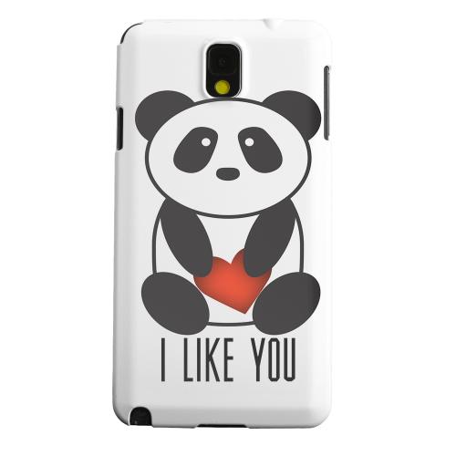 Geeks Designer Line (GDL) Samsung Galaxy Note 3 Matte Hard Back Cover - I Like You Panda Geeks Designer Line (GDL) Samsung Galaxy Note 3 Matte Hard Back Cover - I Like You Panda