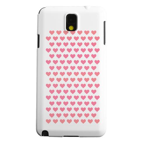 Geeks Designer Line (GDL) Samsung Galaxy Note 3 Matte Hard Back Cover - Miniature Hearts