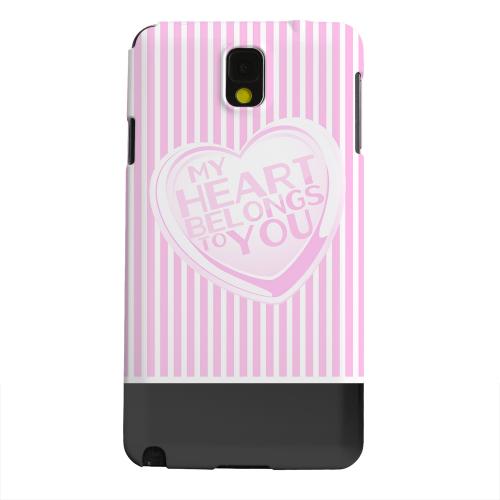 Geeks Designer Line (GDL) Samsung Galaxy Note 3 Matte Hard Back Cover - My Heart