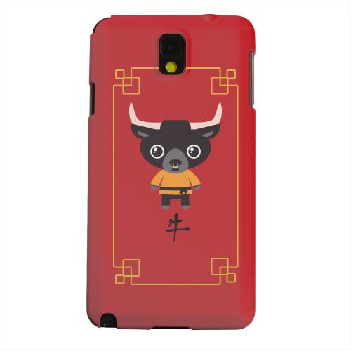 Geeks Designer Line (GDL) Samsung Galaxy Note 3 Matte Hard Back Cover - Chibi Ox Geeks Designer Line (GDL) Samsung Galaxy Note 3 Matte Hard Back Cover - Chibi Ox