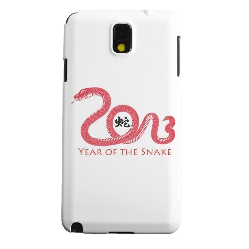 Geeks Designer Line (GDL) Samsung Galaxy Note 3 Matte Hard Back Cover - Red Year of the Snake Geeks Designer Line (GDL) Samsung Galaxy Note 3 Matte Hard Back Cover - Red Year of the Snake