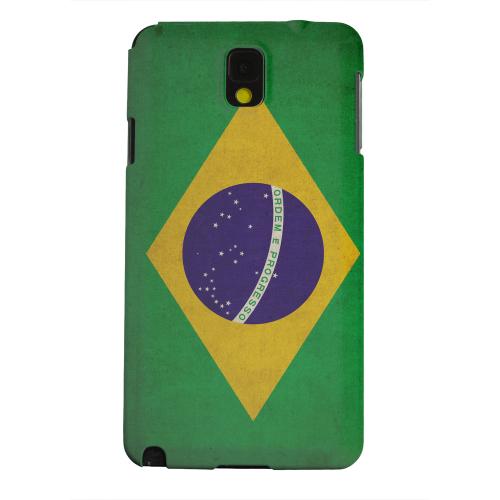 Geeks Designer Line (GDL) Samsung Galaxy Note 3 Matte Hard Back Cover - Grunge Brazil Geeks Designer Line (GDL) Samsung Galaxy Note 3 Matte Hard Back Cover - Grunge Brazil