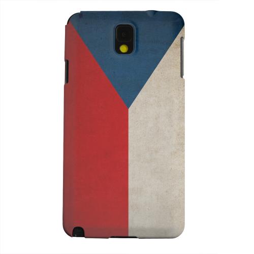 Geeks Designer Line (GDL) Samsung Galaxy Note 3 Matte Hard Back Cover - Grunge Czech Republic Geeks Designer Line (GDL) Samsung Galaxy Note 3 Matte Hard Back Cover - Grunge Czech Republic