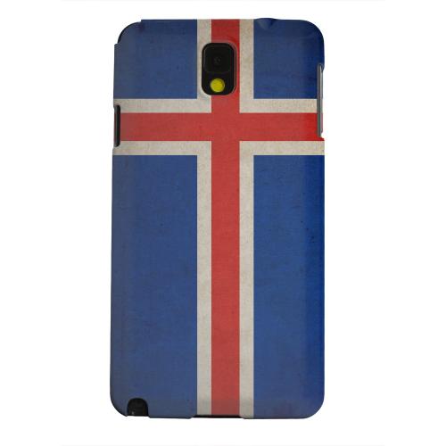 Geeks Designer Line (GDL) Samsung Galaxy Note 3 Matte Hard Back Cover - Grunge Iceland Geeks Designer Line (GDL) Samsung Galaxy Note 3 Matte Hard Back Cover - Grunge Iceland