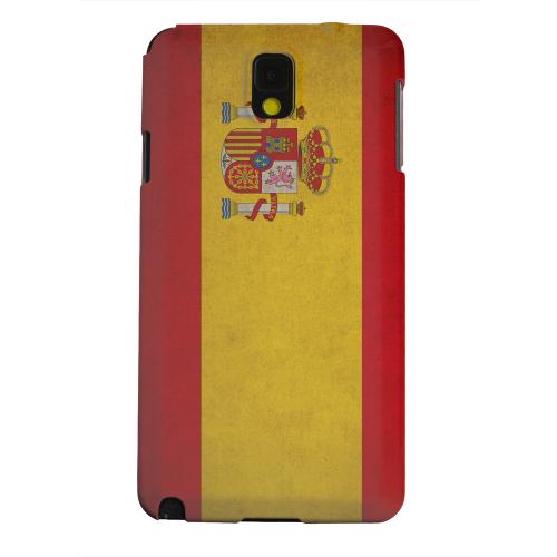 Geeks Designer Line (GDL) Samsung Galaxy Note 3 Matte Hard Back Cover - Grunge Spain Geeks Designer Line (GDL) Samsung Galaxy Note 3 Matte Hard Back Cover - Grunge Spain