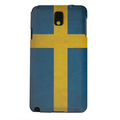 Geeks Designer Line (GDL) Samsung Galaxy Note 3 Matte Hard Back Cover - Grunge Sweden Geeks Designer Line (GDL) Samsung Galaxy Note 3 Matte Hard Back Cover - Grunge Sweden