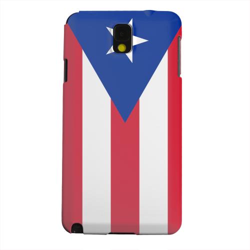 Geeks Designer Line (GDL) Samsung Galaxy Note 3 Matte Hard Back Cover - Puerto Rico Geeks Designer Line (GDL) Samsung Galaxy Note 3 Matte Hard Back Cover - Puerto Rico