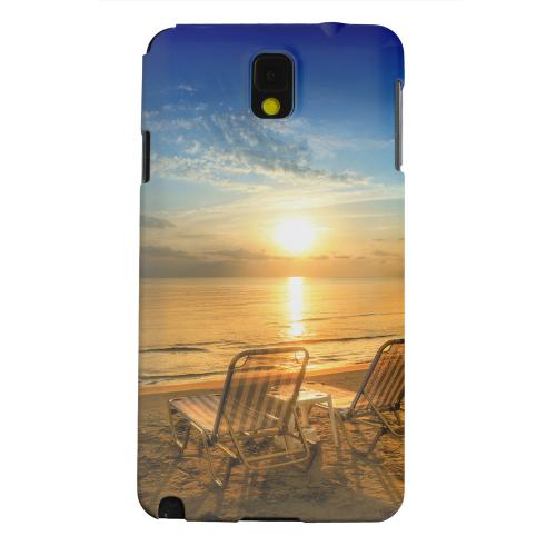 Geeks Designer Line (GDL) Samsung Galaxy Note 3 Matte Hard Back Cover - Beach Chair Sunrise Geeks Designer Line (GDL) Samsung Galaxy Note 3 Matte Hard Back Cover - Beach Chair Sunrise
