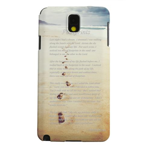 Geeks Designer Line (GDL) Samsung Galaxy Note 3 Matte Hard Back Cover - Footprints Geeks Designer Line (GDL) Samsung Galaxy Note 3 Matte Hard Back Cover - Footprints