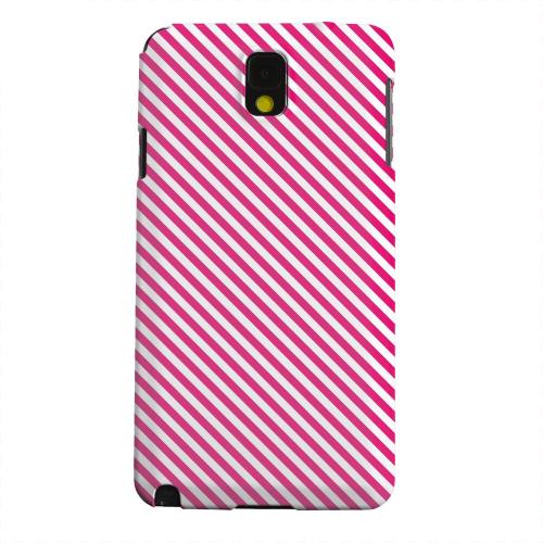 Geeks Designer Line (GDL) Samsung Galaxy Note 3 Matte Hard Back Cover - Thin Hot Pink Diagonal Geeks Designer Line (GDL) Samsung Galaxy Note 3 Matte Hard Back Cover - Thin Hot Pink Diagonal