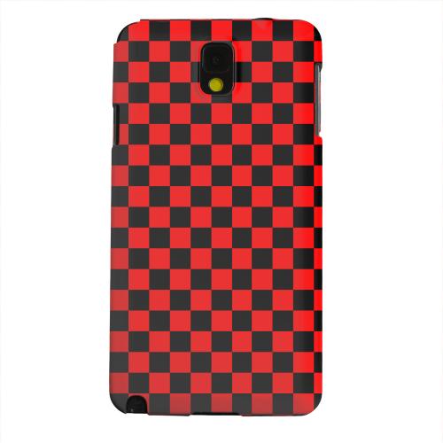 Geeks Designer Line (GDL) Samsung Galaxy Note 3 Matte Hard Back Cover - Red/ Black Geeks Designer Line (GDL) Samsung Galaxy Note 3 Matte Hard Back Cover - Red/ Black
