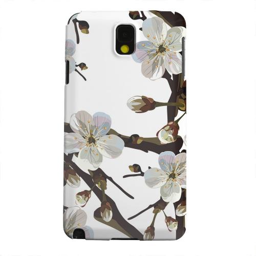 Geeks Designer Line (GDL) Samsung Galaxy Note 3 Matte Hard Back Cover - White Cherry Blossom Geeks Designer Line (GDL) Samsung Galaxy Note 3 Matte Hard Back Cover - White Cherry Blossom
