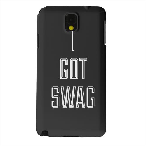 Geeks Designer Line (GDL) Samsung Galaxy Note 3 Matte Hard Back Cover - I Got Swag Geeks Designer Line (GDL) Samsung Galaxy Note 3 Matte Hard Back Cover - I Got Swag