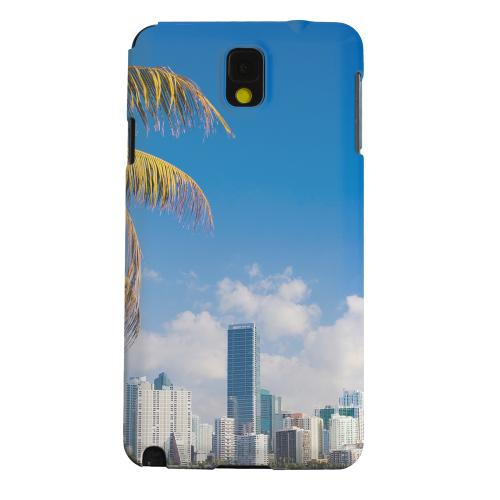 Geeks Designer Line (GDL) Samsung Galaxy Note 3 Matte Hard Back Cover - Miami