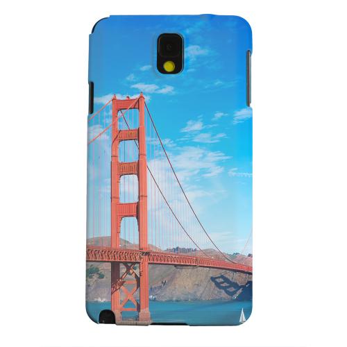 Geeks Designer Line (GDL) Samsung Galaxy Note 3 Matte Hard Back Cover - San Francisco Geeks Designer Line (GDL) Samsung Galaxy Note 3 Matte Hard Back Cover - San Francisco
