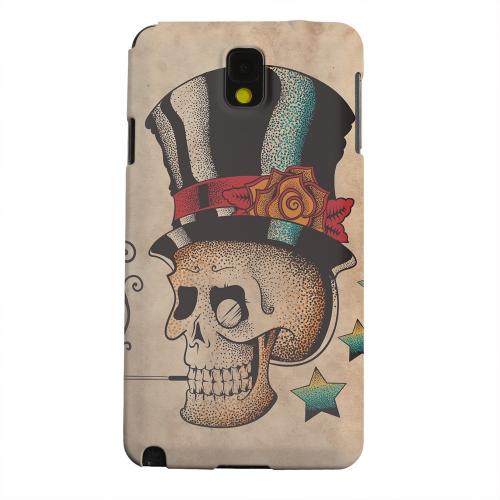 Geeks Designer Line (GDL) Samsung Galaxy Note 3 Matte Hard Back Cover - Smoking Skull Geeks Designer Line (GDL) Samsung Galaxy Note 3 Matte Hard Back Cover - Smoking Skull