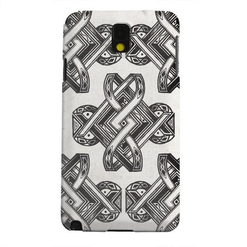 Geeks Designer Line (GDL) Samsung Galaxy Note 3 Matte Hard Back Cover - Tribal Art