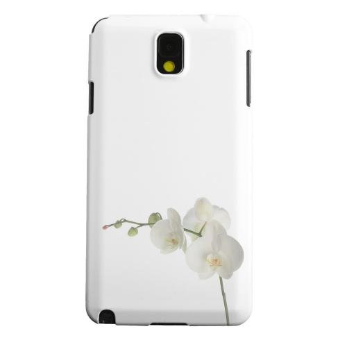 Geeks Designer Line (GDL) Samsung Galaxy Note 3 Matte Hard Back Cover - Simple White Orchid Geeks Designer Line (GDL) Samsung Galaxy Note 3 Matte Hard Back Cover - Simple White Orchid