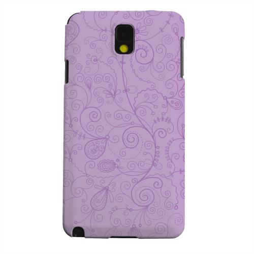 Geeks Designer Line (GDL) Samsung Galaxy Note 3 Matte Hard Back Cover - Floral 1 African Violet Geeks Designer Line (GDL) Samsung Galaxy Note 3 Matte Hard Back Cover - Floral 1 African Violet