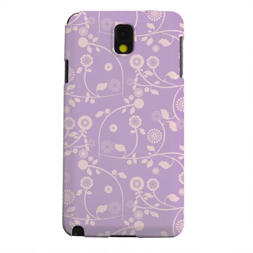 Geeks Designer Line (GDL) Samsung Galaxy Note 3 Matte Hard Back Cover - Floral 2 African Violet Geeks Designer Line (GDL) Samsung Galaxy Note 3 Matte Hard Back Cover - Floral 2 African Violet