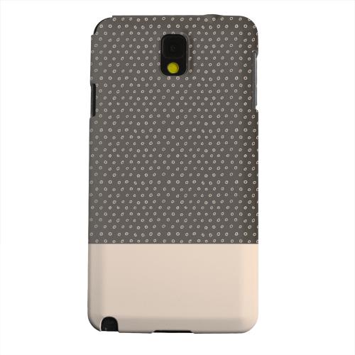 Geeks Designer Line (GDL) Samsung Galaxy Note 3 Matte Hard Back Cover - Little Circle Dots Linen Geeks Designer Line (GDL) Samsung Galaxy Note 3 Matte Hard Back Cover - Little Circle Dots Linen
