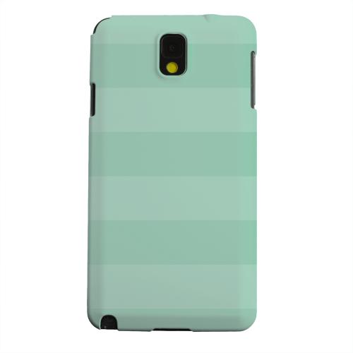 Geeks Designer Line (GDL) Samsung Galaxy Note 3 Matte Hard Back Cover - Stripes Grayed Jade Geeks Designer Line (GDL) Samsung Galaxy Note 3 Matte Hard Back Cover - Stripes Grayed Jade