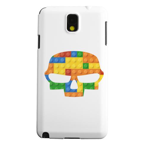 Geeks Designer Line (GDL) Samsung Galaxy Note 3 Matte Hard Back Cover - Blocks Fatskull Geeks Designer Line (GDL) Samsung Galaxy Note 3 Matte Hard Back Cover - Blocks Fatskull