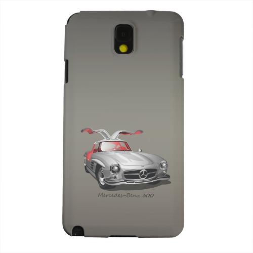 Geeks Designer Line (GDL) Samsung Galaxy Note 3 Matte Hard Back Cover - Classic Benz 300 Fade