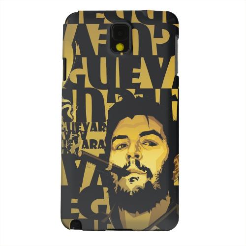Geeks Designer Line (GDL) Samsung Galaxy Note 3 Matte Hard Back Cover - Che Guevara Smoke Gold Geeks Designer Line (GDL) Samsung Galaxy Note 3 Matte Hard Back Cover - Che Guevara Smoke Gold