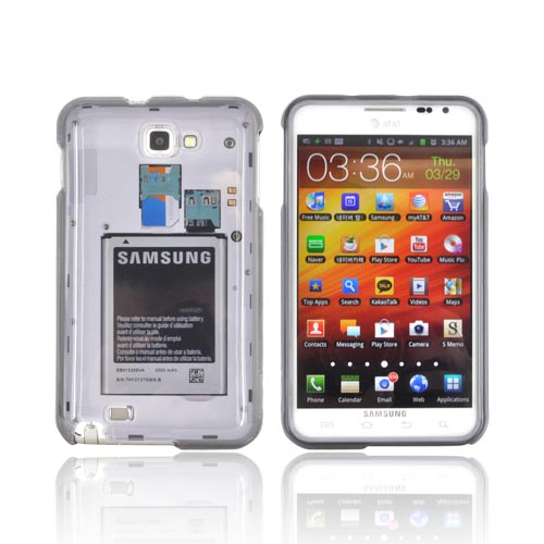 Samsung Galaxy Note Hard Case - Smoke