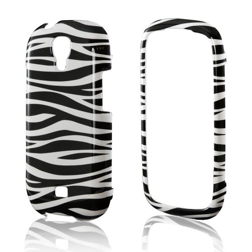 Black/ White Zebra Hard Case for Samsung Stratosphere 2