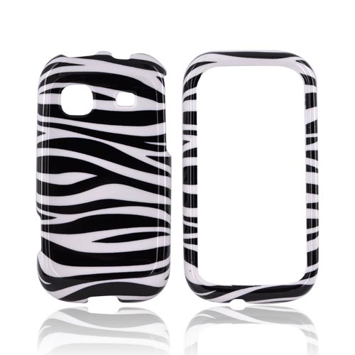 Samsung Trender M380 Hard Case - Black/White Zebra