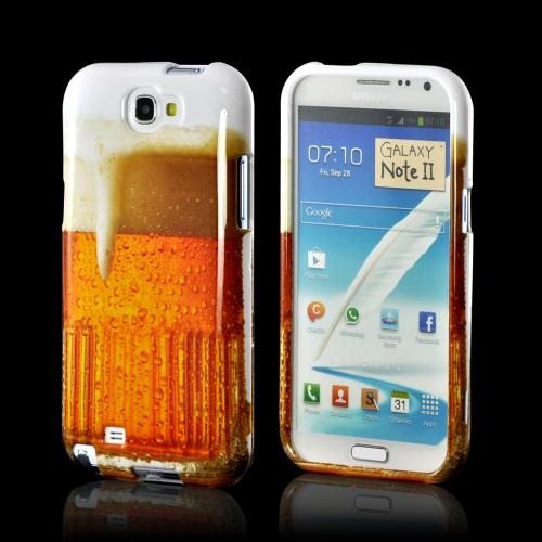 Golden Beer Hard Case for Samsung Galaxy Note 2