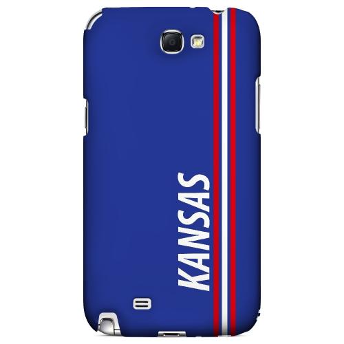 Kansas - Geeks Designer Line March Madness Series Hard Case for Samsung Galaxy Note 2 Kansas - Geeks Designer Line March Madness Series Hard Case for Samsung Galaxy Note 2